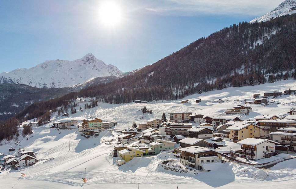 Skifahren bis vor die Haustüre