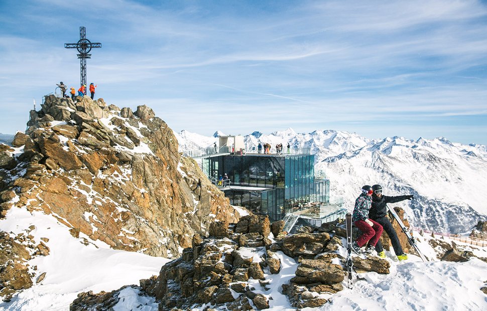 Ausblick Gaislachkogl Sölden